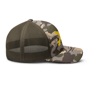 Camouflage trucker hat - Army - 40th Artillery Branch wo Txt