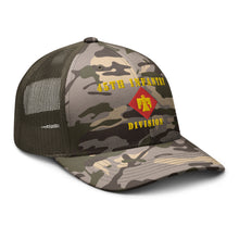 Load image into Gallery viewer, Camouflage trucker hat - Army - 45th Infantry Division
