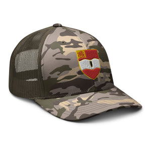 Camouflage trucker hat - 1st Battalion, 82nd Artillery No Text