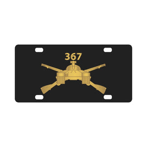 Army - 367th Armored Infantry Battalion Branch wo Txt X 300 Classic License Plate