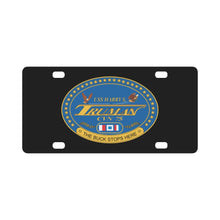 Load image into Gallery viewer, USS Truman (CVN 75) X 300 Classic License Plate
