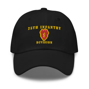 Dad hat - Army - 25th Infantry Division X 300 - Hat