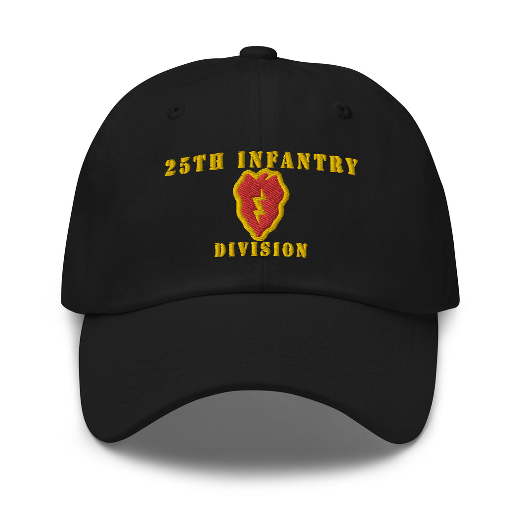 Dad hat - Army - 25th Infantry Division X 300 - Hat