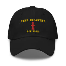 Load image into Gallery viewer, Dad hat - Army - 32nd Infantry Division X 300 - Hat
