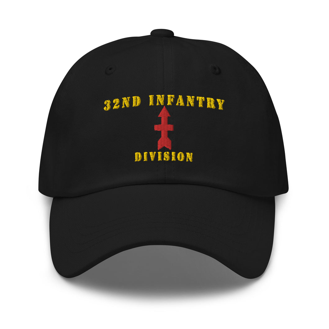 Dad hat - Army - 32nd Infantry Division X 300 - Hat