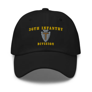 Dad hat - Army - 36th Infantry Division X 300 - Hat