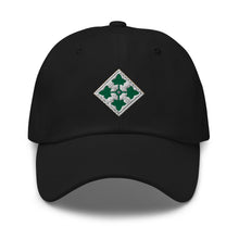 Load image into Gallery viewer, Dad hat - Army - 4th Infantry Division wo Txt
