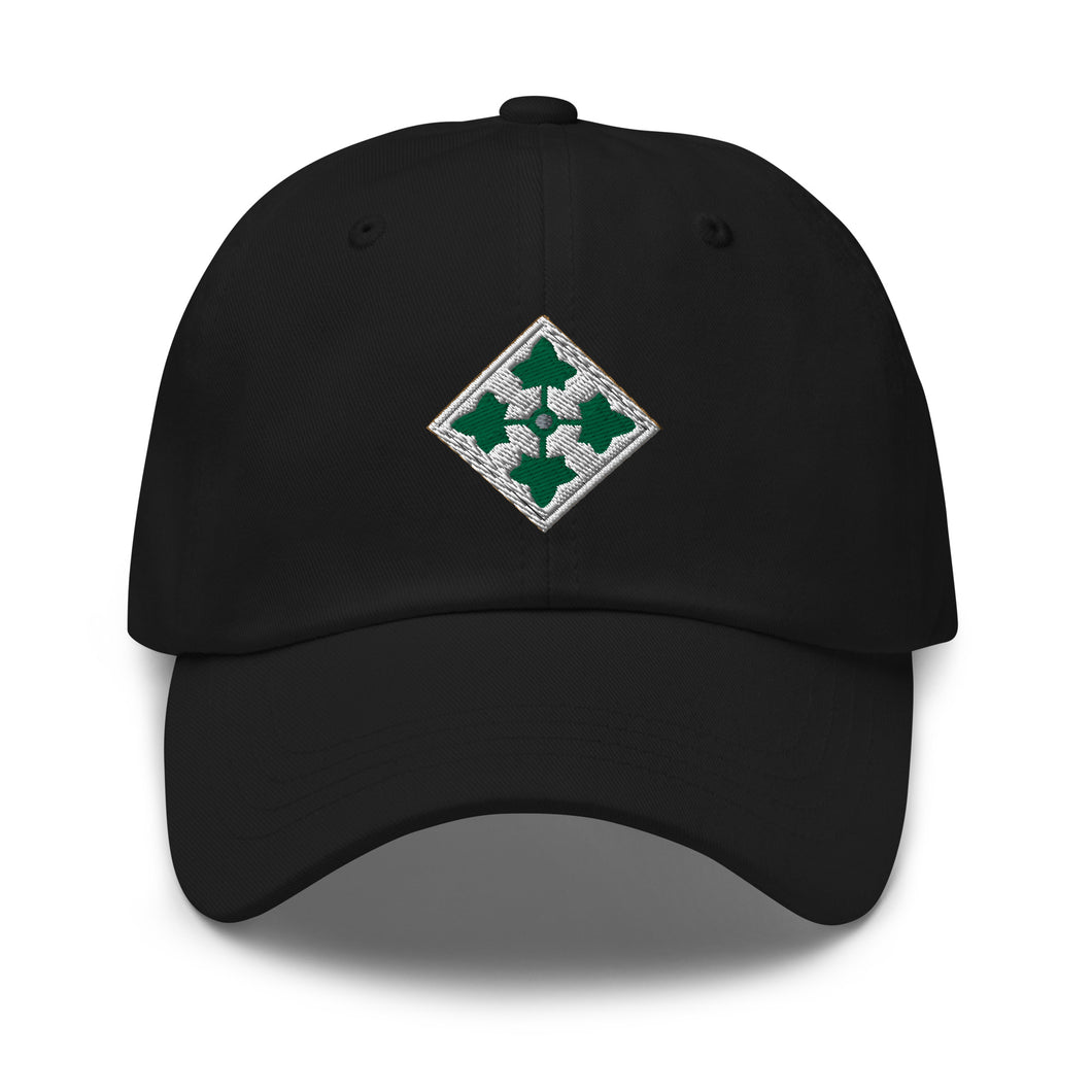 Dad hat - Army - 4th Infantry Division wo Txt