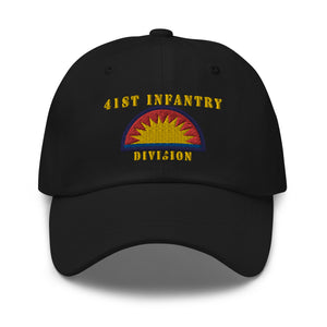 Dad hat - Army - 41st Infantry Division X 300 - Hat