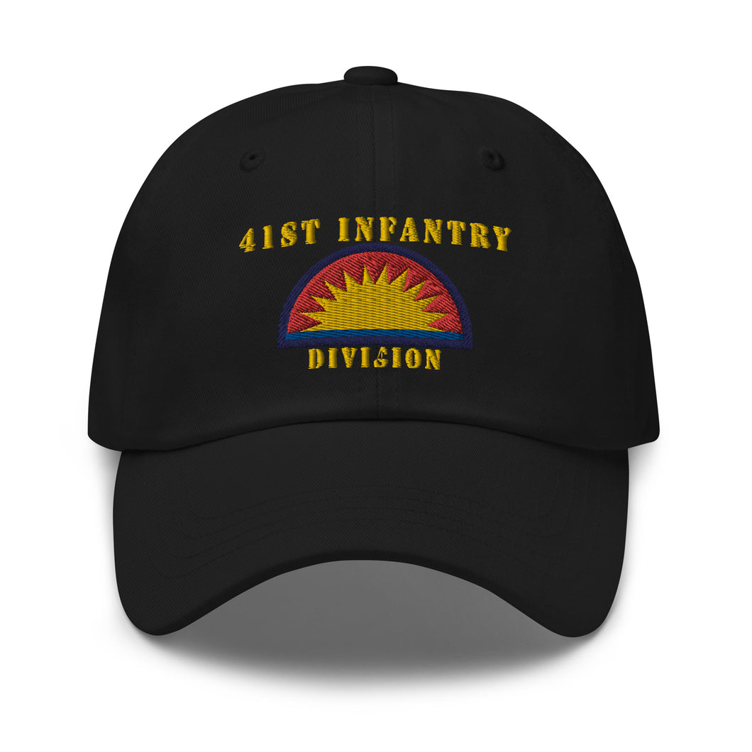 Dad hat - Army - 41st Infantry Division X 300 - Hat