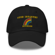 Load image into Gallery viewer, Dad hat - Army - 42nd Infantry Division X 300 - Hat
