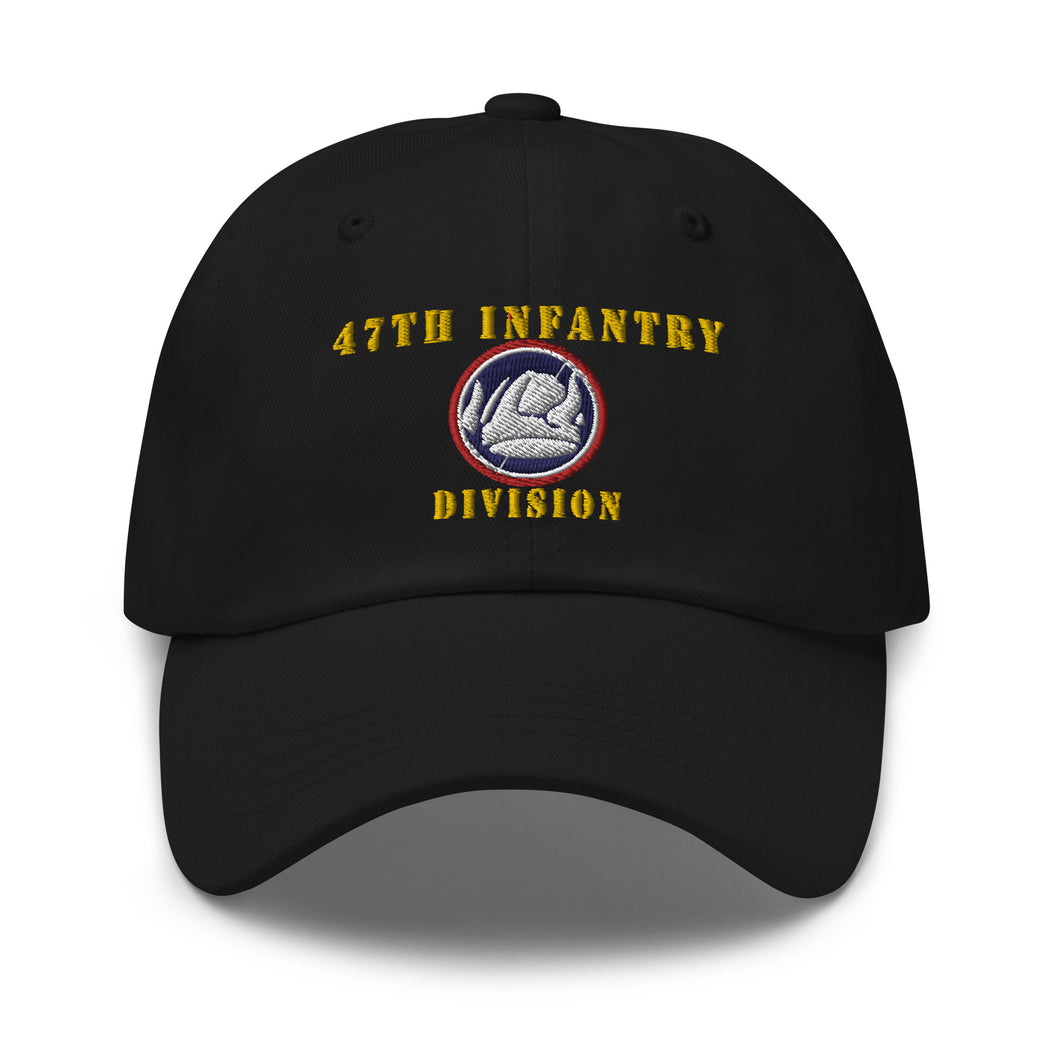 Dad hat - Army - 47th Infantry Division X 300 - Hat