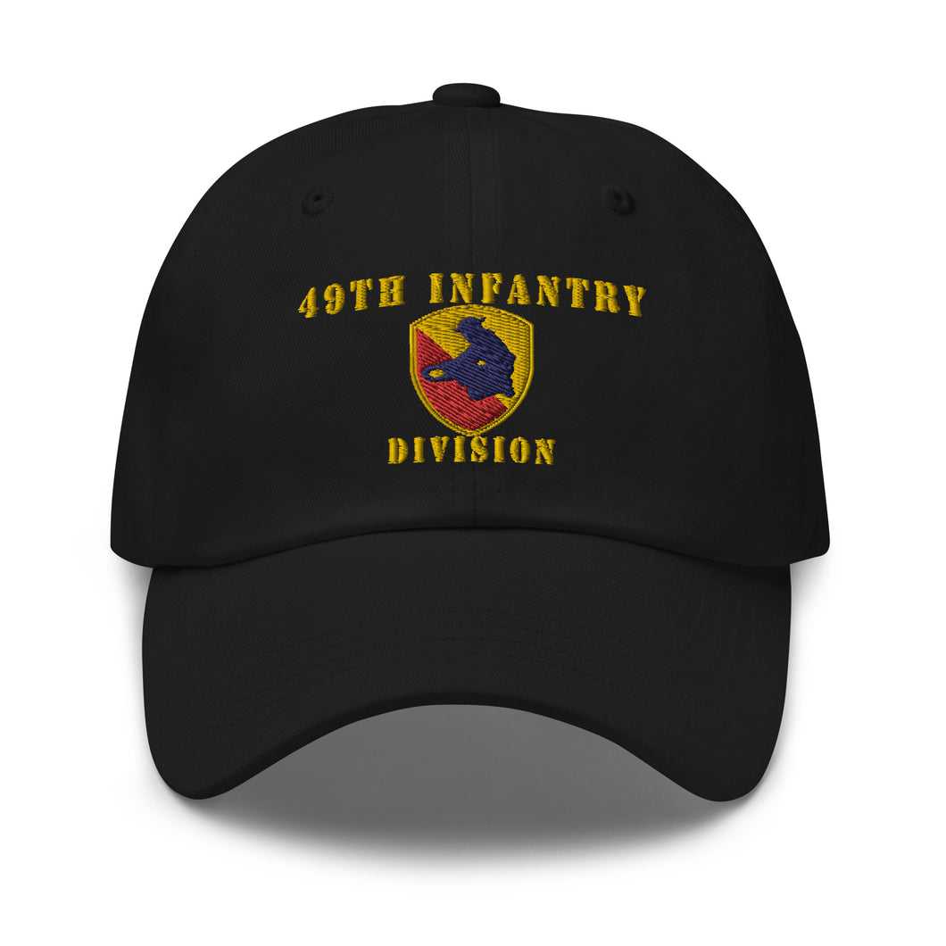 Dad hat - Army - 49th Infantry Division X 300 - Hat