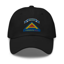 Load image into Gallery viewer, Dad hat - Army - 7th United States Army  w 7 Steps Hell w Scroll
