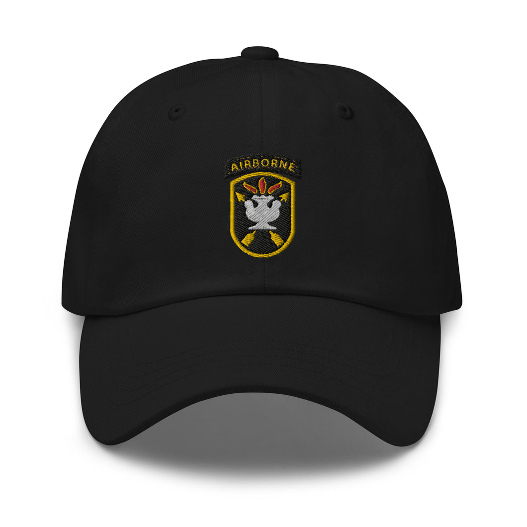 Dad hat - SOF - JFK Special Warfare Center - School SSI wo Txt w white