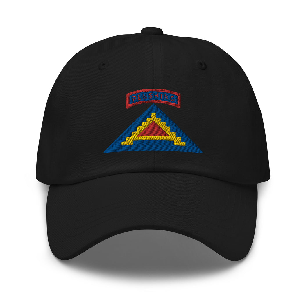 Dad hat - Army - 56th Artillery Brigade - 7th Army w Pershing Tab wo Txt