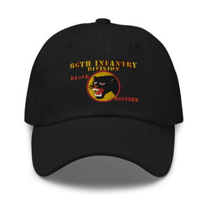 Dad hat - Army - 66th Infantry Div - Black Panther X 300 - Hat