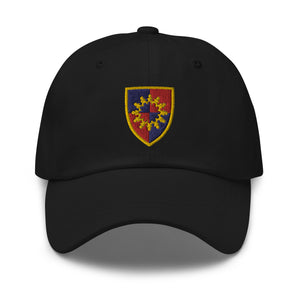 Dad hat - Army  - 149th Armor Brigade - SSI  wo Txt X 300