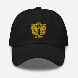 Dad hat - Emblem - Warrant Officer - CW6 X 300