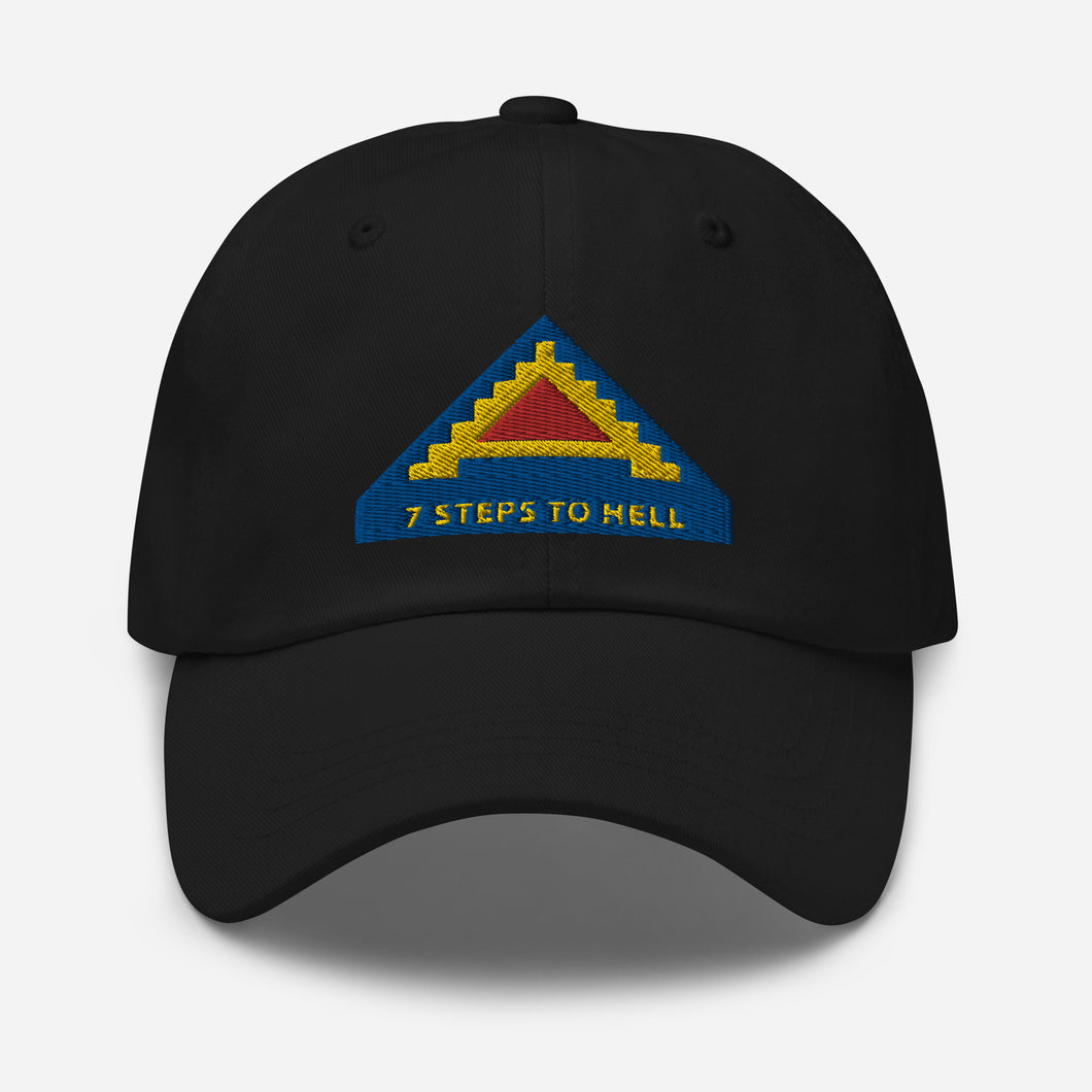 Dad hat - 7th United States Army  w 7 Steps to Hell