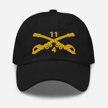 Load image into Gallery viewer, Dad hat - 4th Squadron, 11th Armored Cavalry Regiment Branch wo Txt X 300
