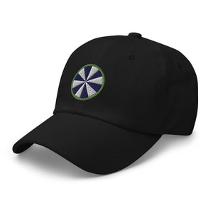 Dad hat - Army - 11th Infantry Division - Phantom - WWII wo Txt