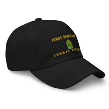 Load image into Gallery viewer, Dad hat - Army - First Sergeant - Combat Veteran - Line
