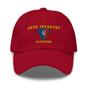 Dad hat - Army - 38th Infantry Division X 300 - Hat