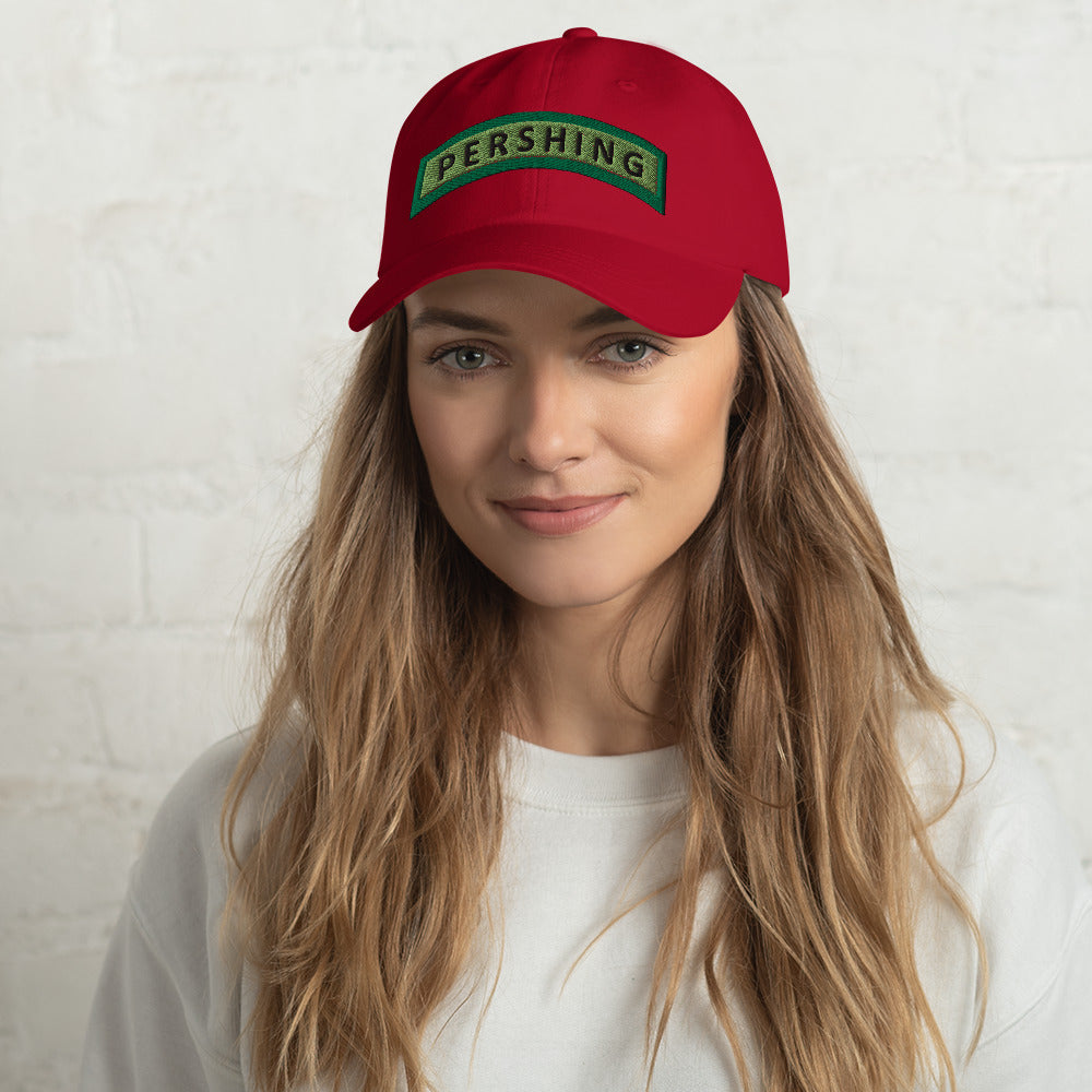 Dad hat - Army - Pershing Missile Tab - Subdued – MIP Brand Store