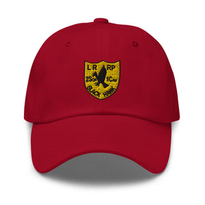 Dad hat - Army - 2nd Squadron, 1st Cav Regt  LRRP - Black Hawk