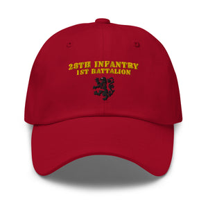 Dad hat - Army - 1st Battalion 28th Infantry - Hat