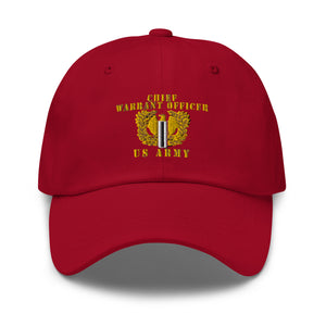 Dad hat - Army - Chief Warrant Officer 5 - CW5