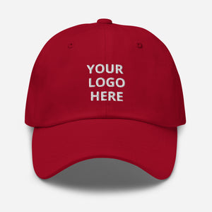 Dad hat - Your Logo Here - Personal Customization