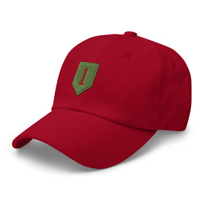 Dad hat - Army - 1st Infantry Division wo Txt