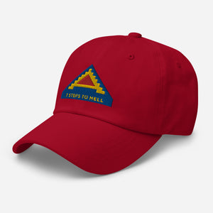 Dad hat - 7th United States Army  w 7 Steps to Hell