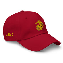 Load image into Gallery viewer, Dad Hat - Marine Corps Embroidered
