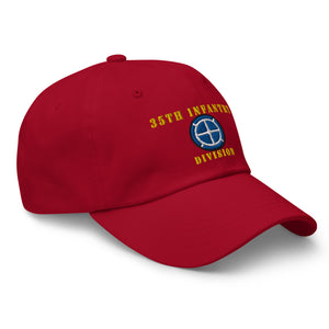 Dad hat - Army - 35th Infantry Division X 300 - Hat