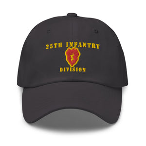 Dad hat - Army - 25th Infantry Division X 300 - Hat