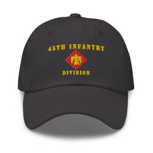 Load image into Gallery viewer, Dad hat - Army - 45th Infantry Division X 300 - Hat
