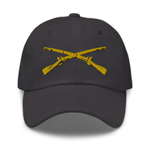 Load image into Gallery viewer, Dad hat - Army - Infantry Branch - Crossed Rifles
