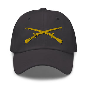 Dad hat - Army - Infantry Branch - Crossed Rifles