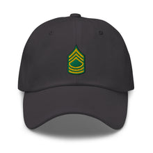 Load image into Gallery viewer, Dad hat - Army - Master Sergeant - MSG wo Txt
