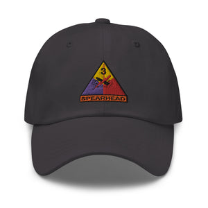 Dad hat - Army - 3rd Armored - Spearhead wo Txt