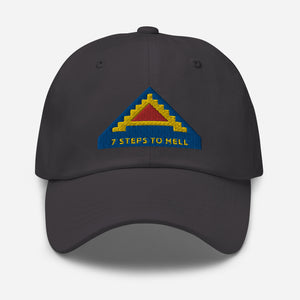 Dad hat - 7th United States Army  w 7 Steps to Hell