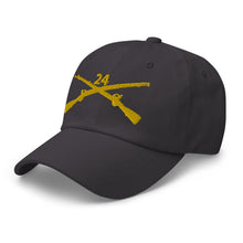 Load image into Gallery viewer, Dad hat - Army - 24th Infantry Regiment Branch wo Txt
