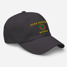 Load image into Gallery viewer, Dad hat - 24th Infantry Division X 300
