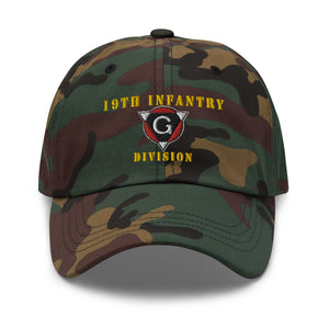 Dad hat - Army - 19th Infantry Division X 300 - Hat