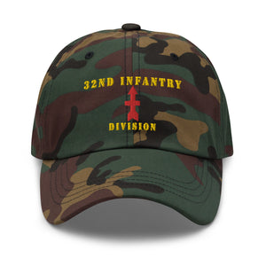 Dad hat - Army - 32nd Infantry Division X 300 - Hat