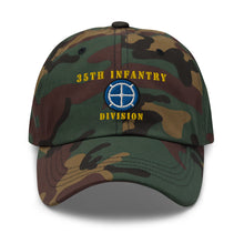 Load image into Gallery viewer, Dad hat - Army - 35th Infantry Division X 300 - Hat
