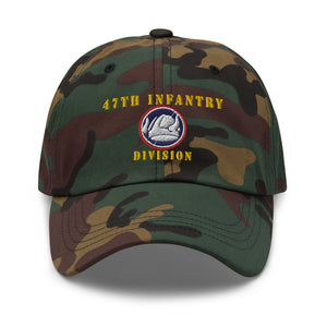 Dad hat - Army - 47th Infantry Division X 300 - Hat